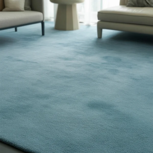 Plain Carpet - Sky Blue