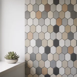 Tile-Look Wallpaper