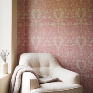 Wallpaper Marco Polo - Pink