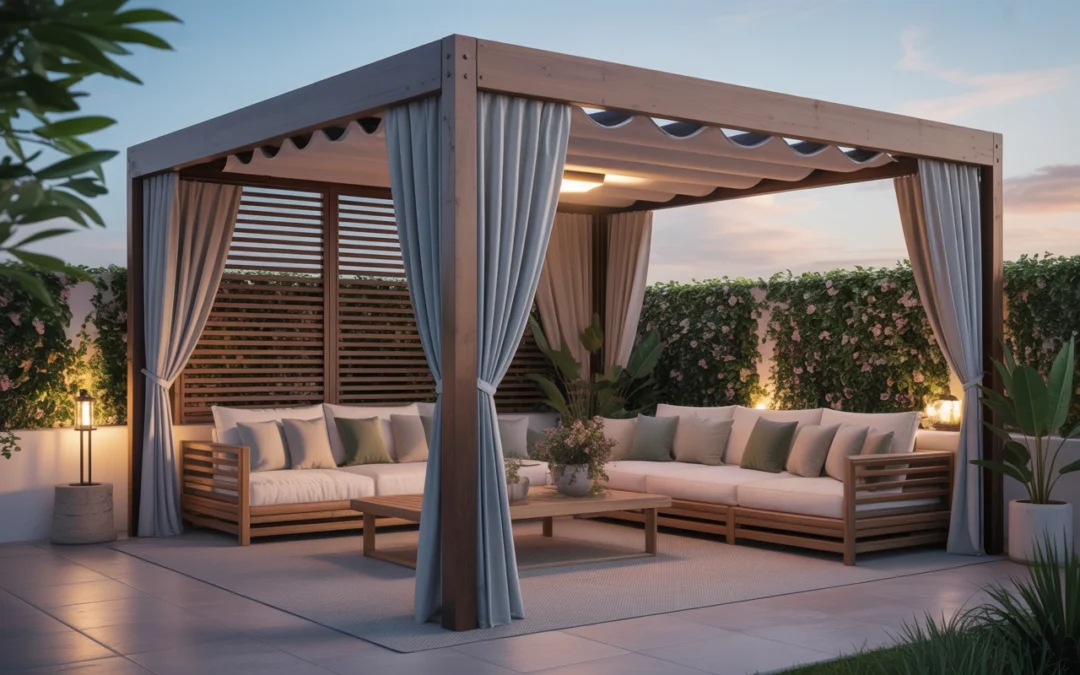 Best Pergola Shade Ideas for Privacy & Comfort