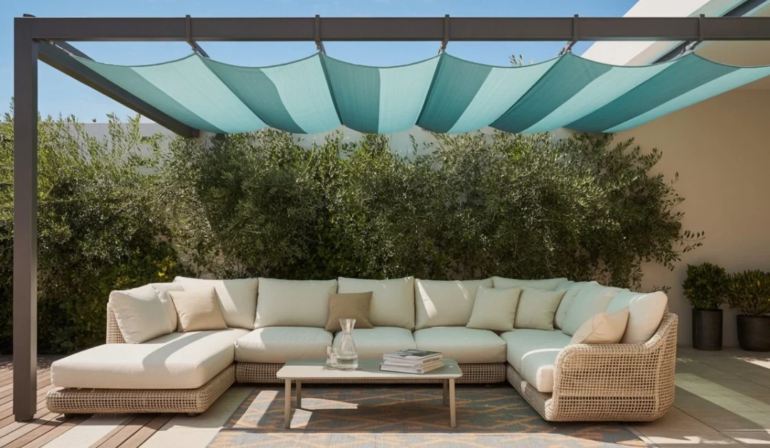 Creating Comfortable Outdoor Spaces with Furniture & Sunshades