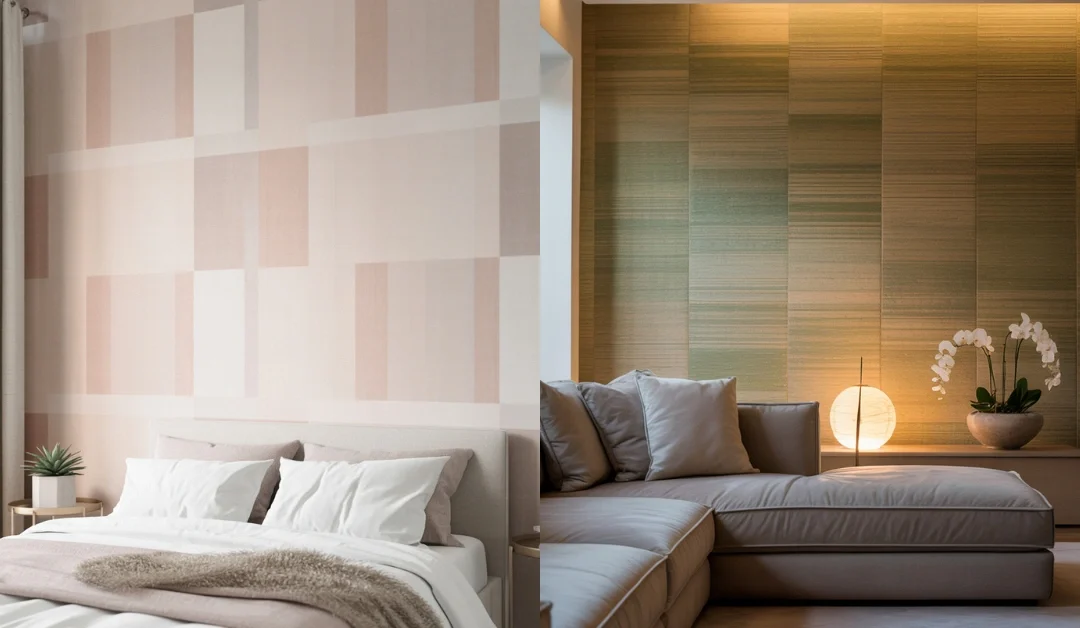 Grass Cloth Wallpaper vs Peel & Stick Wallpaper