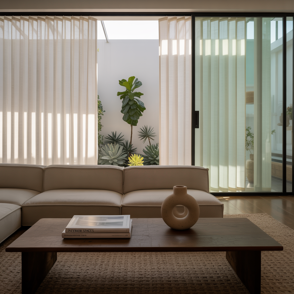 vertical blinds design ideas