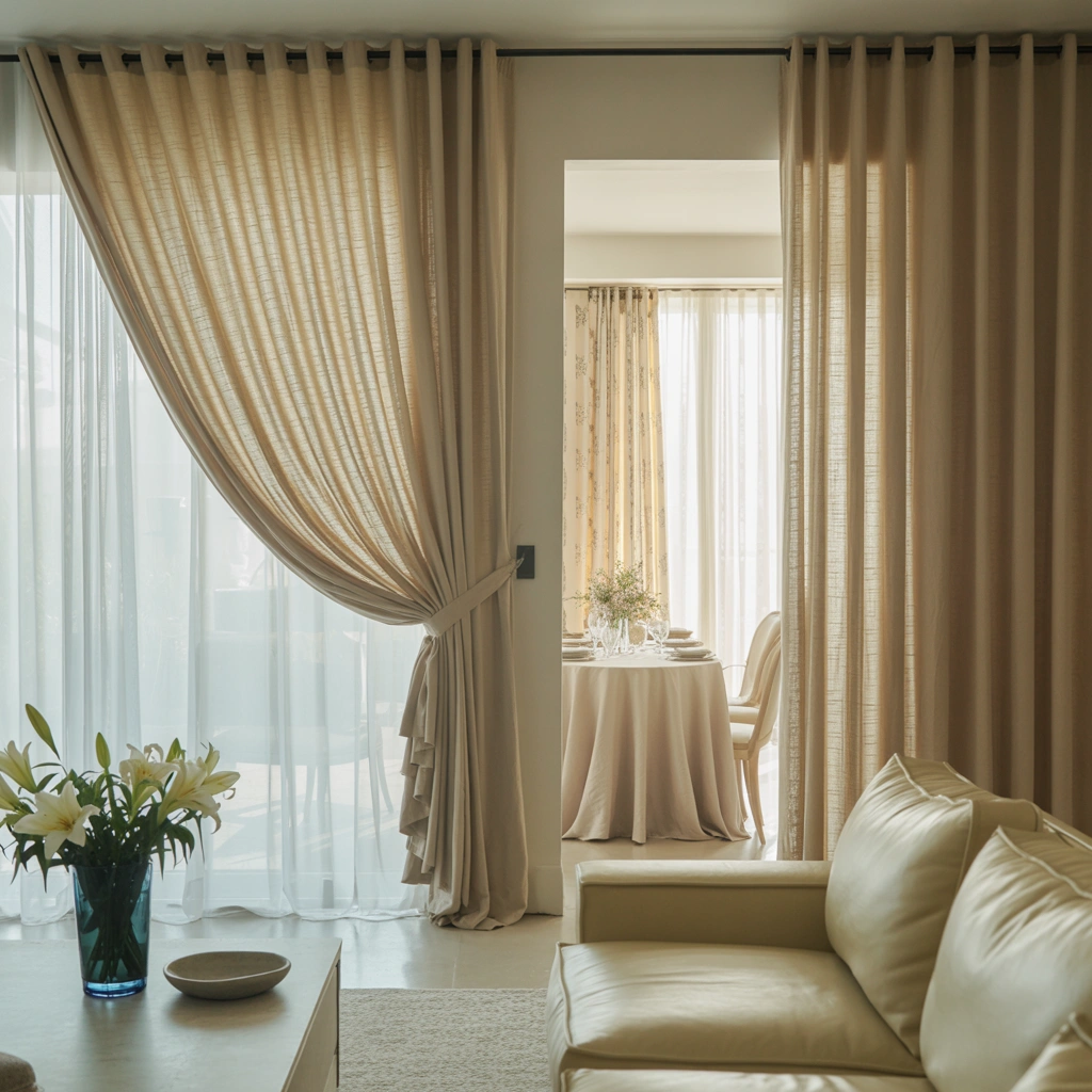 best curtain fabric for living room