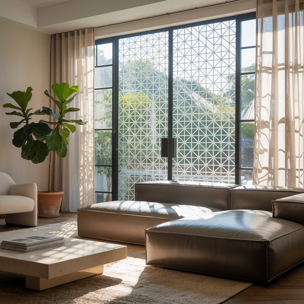 window film for home heat reduction