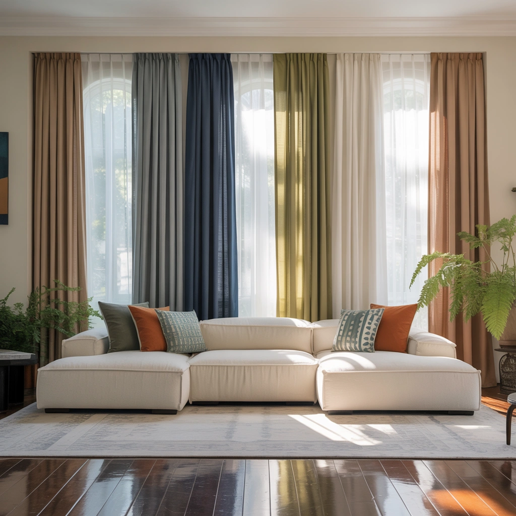 curtain colors for home