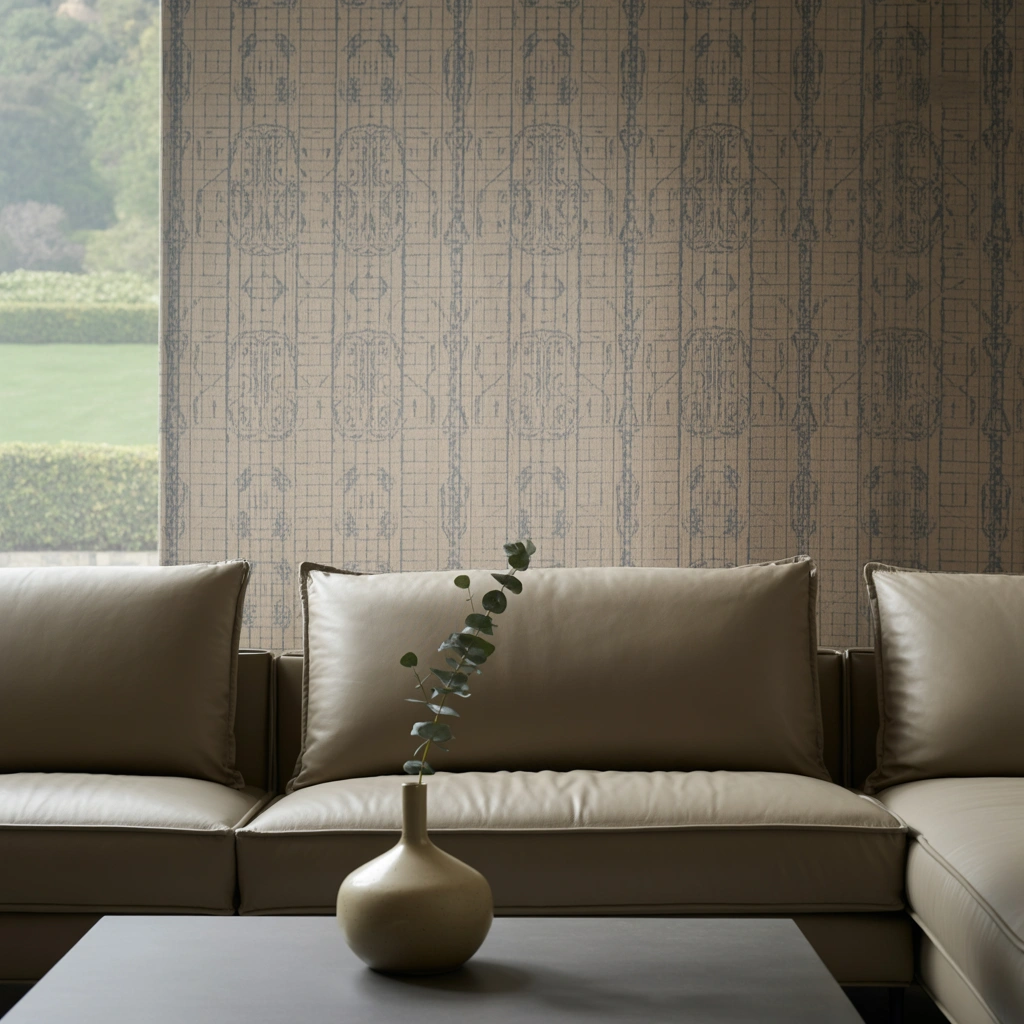 wallpaper for accent wall in living room