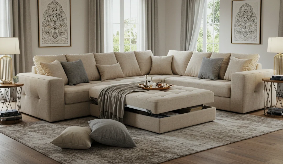 Convertible Sofa & Majlis Options: Stylish Multi-Use Solutions