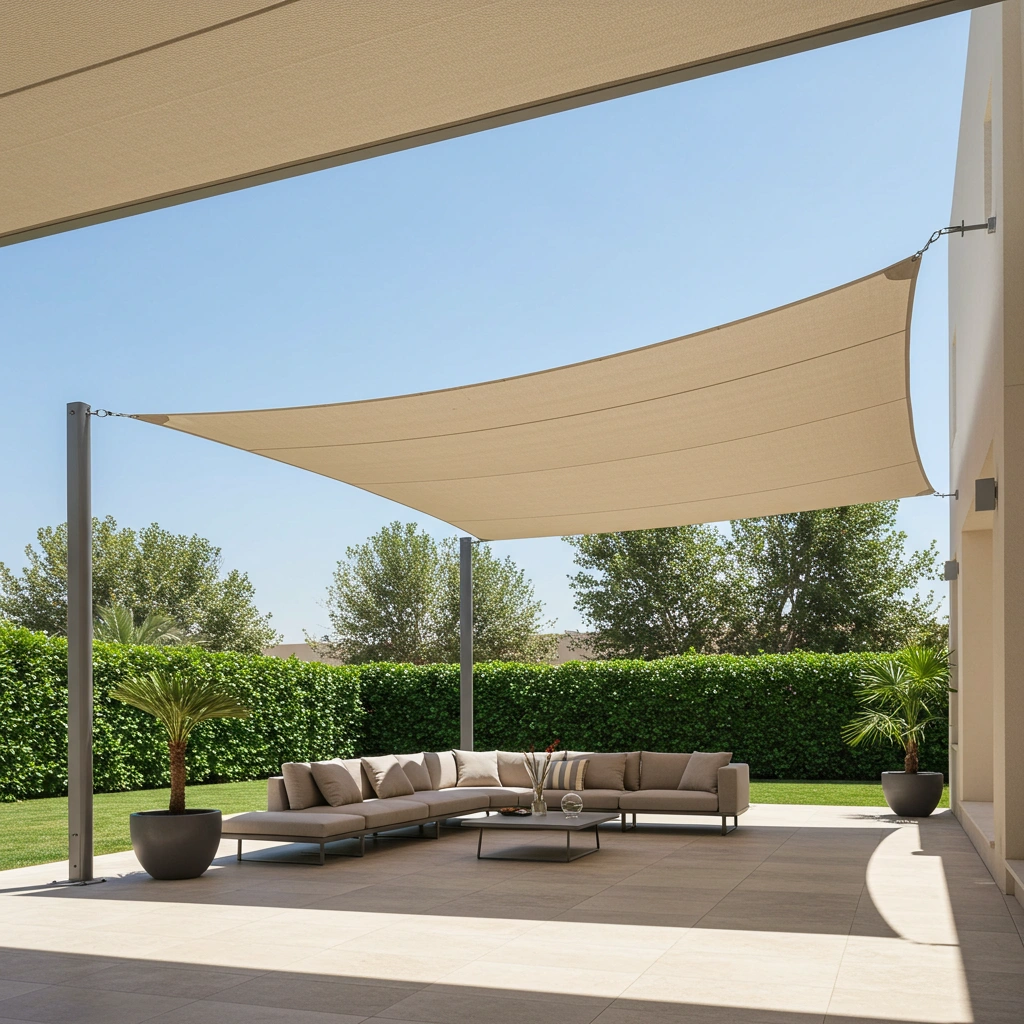 outdoor sunshade roller blinds