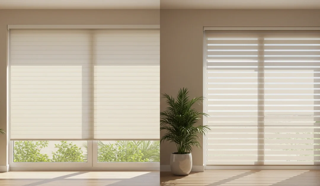 Roller vs Zebra Blinds: Choosing the Right Privacy and Light Control