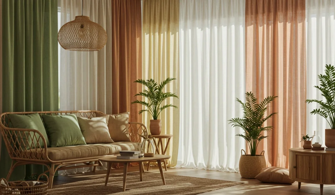 Sustainable Curtains: Eco-Friendly Fabric Options for Conscious Homes