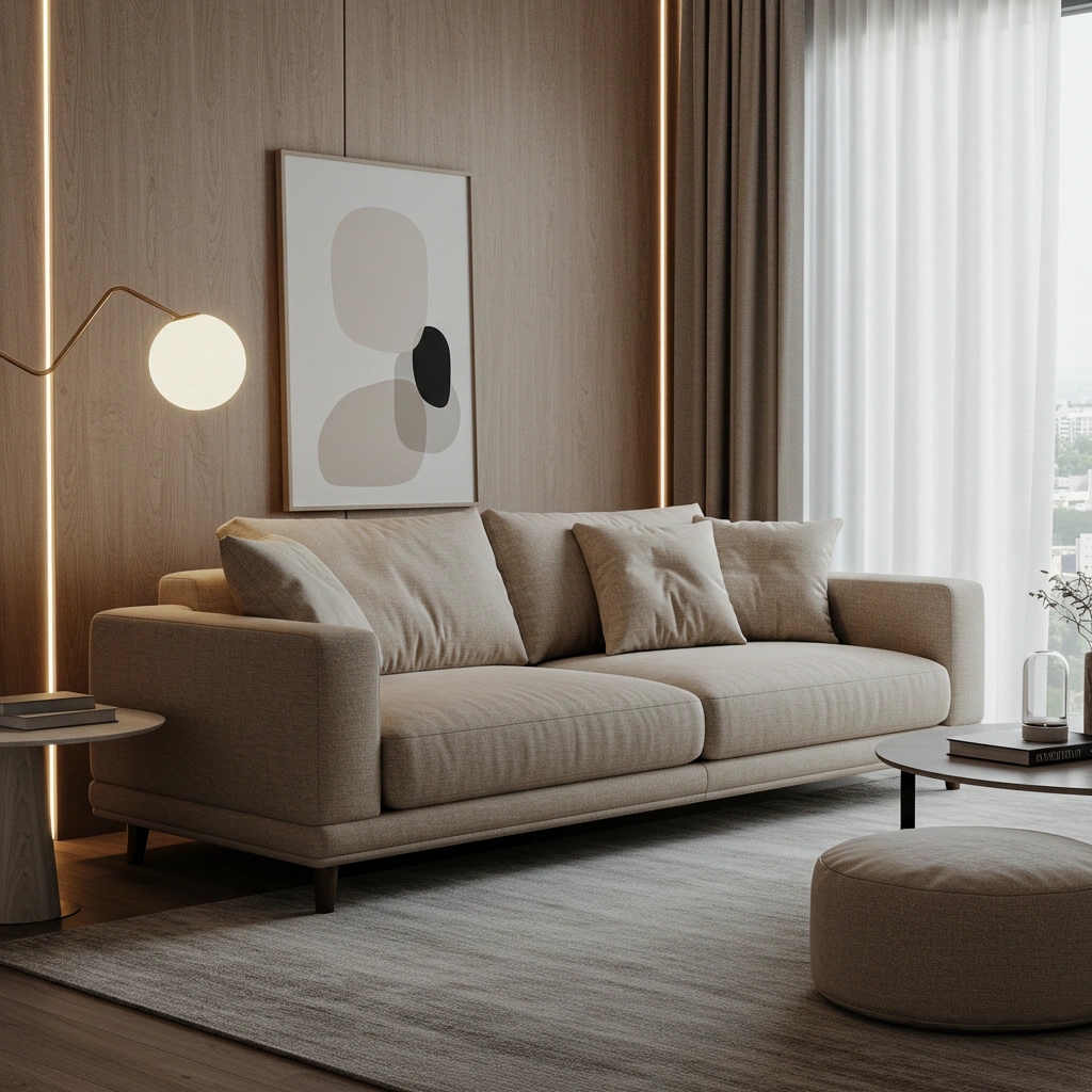 fabric sofa designs for living room