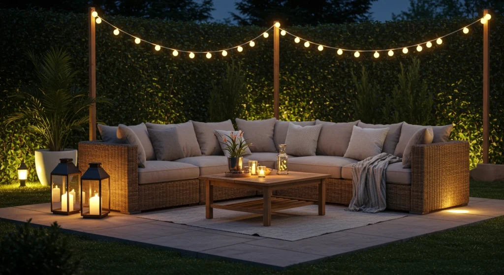outdoor furniture led lights